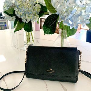 Black Kate Spade Charlotte Street Alek Crossbody